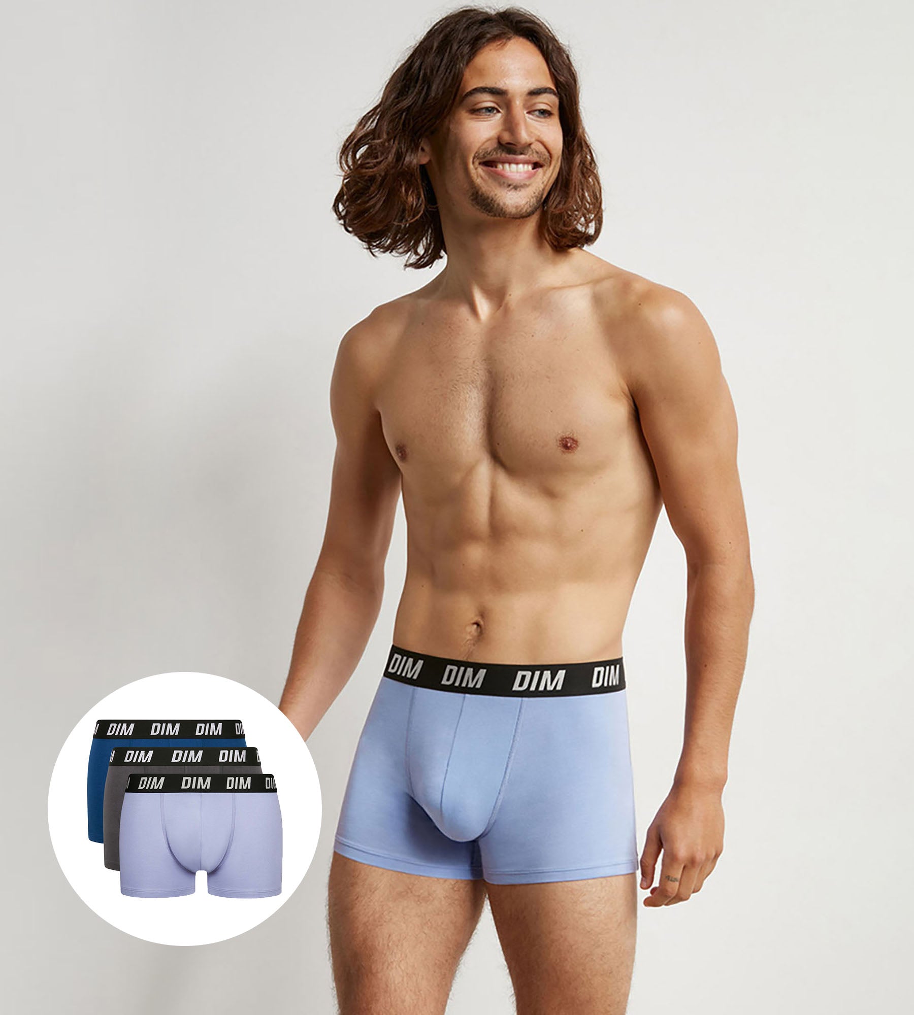 Boxer homme Lyocell Rouge/Blanc Imprimé - Pull In Boxer homme Lyocell Rouge/Blanc Imprimé - Pull In