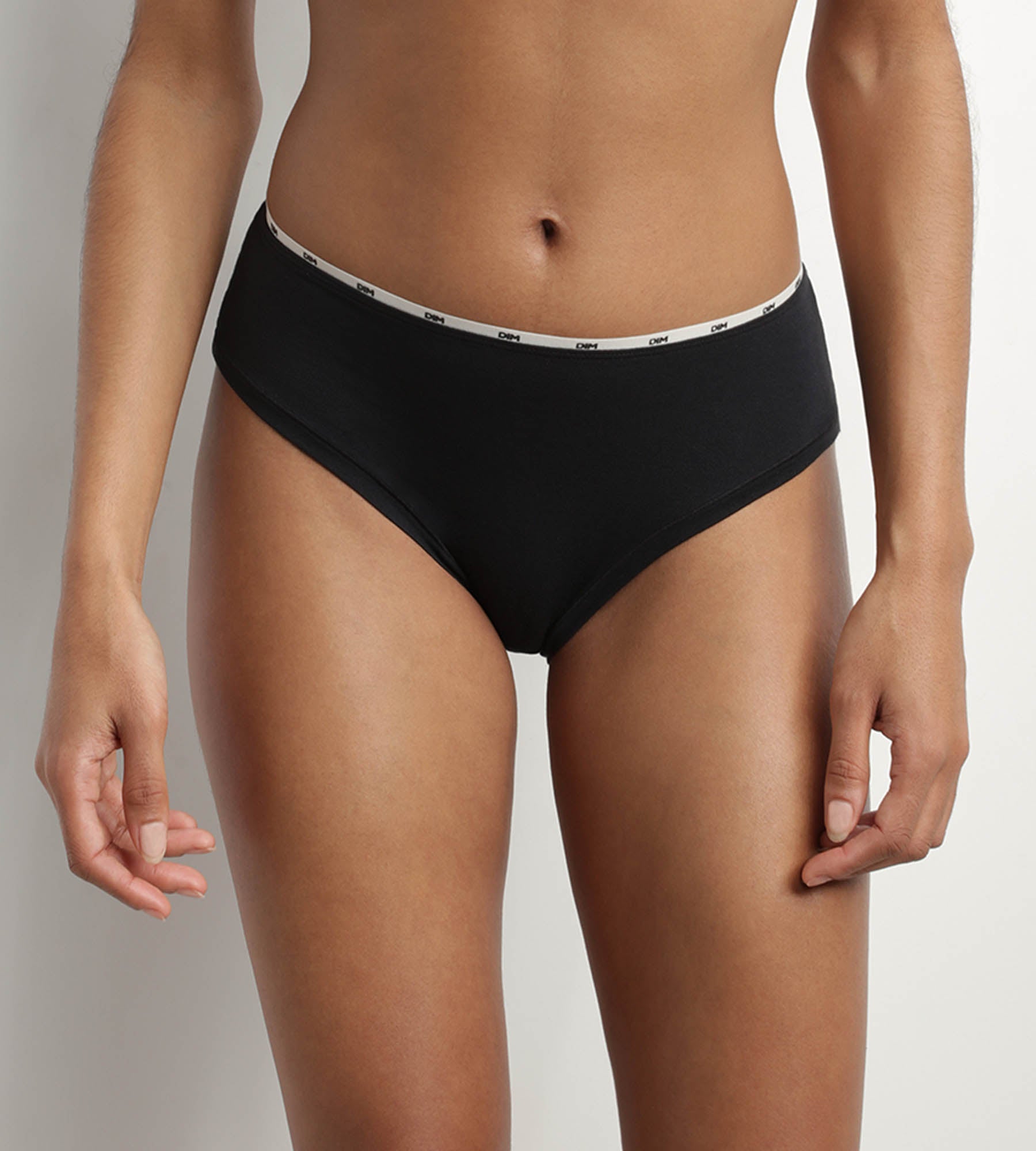 Lot De 3 Slips Homme DIM Comfort Stretch Coton – Confort Quotidien, Extensible Et Respirant