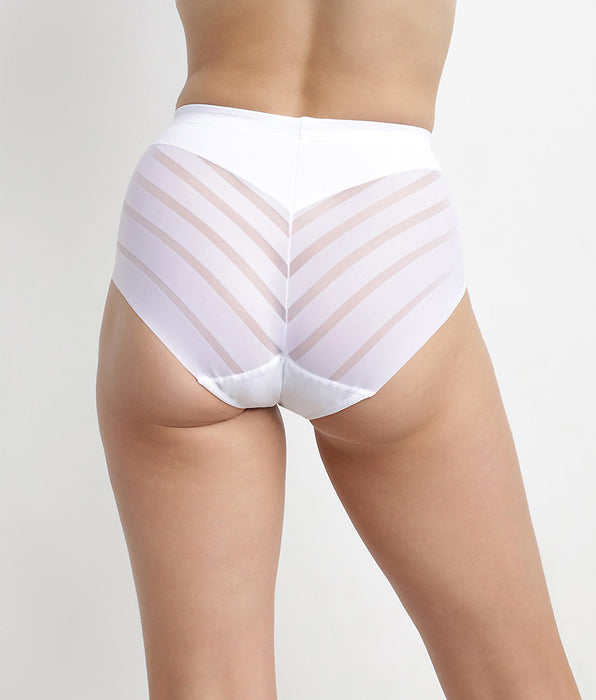 DIM Culotte ventre plat blanche Femme Dim Silhouette Elegance