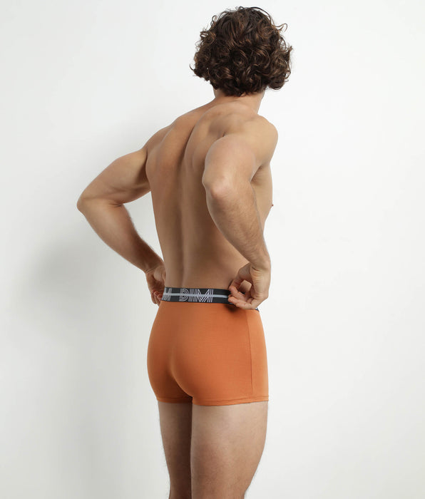 DIM Set van 3 Heren 3D Belted Boxershorts Grijs Blauw Oranje DIM Krachtig