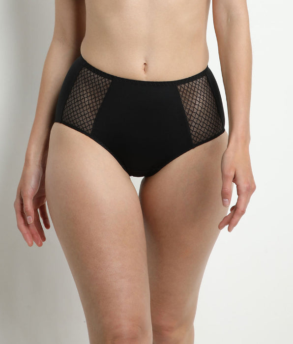 DIM Culotte ventre plat taille haute noir Dim Silhouette Essentiel
