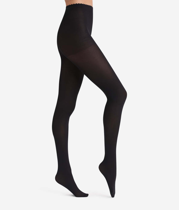 DIM Body Touch 60 ultra-opaque black tights