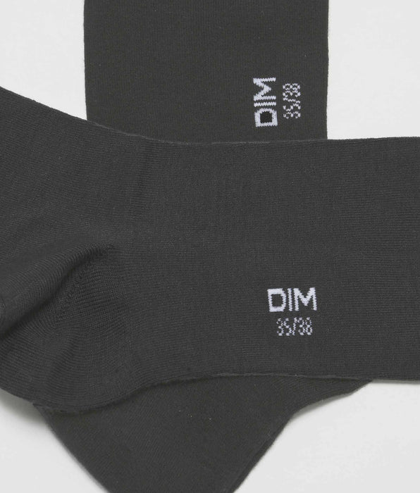DIM Pack of 2 pairs of women's viscose socks in Anthracite Dim Bambou