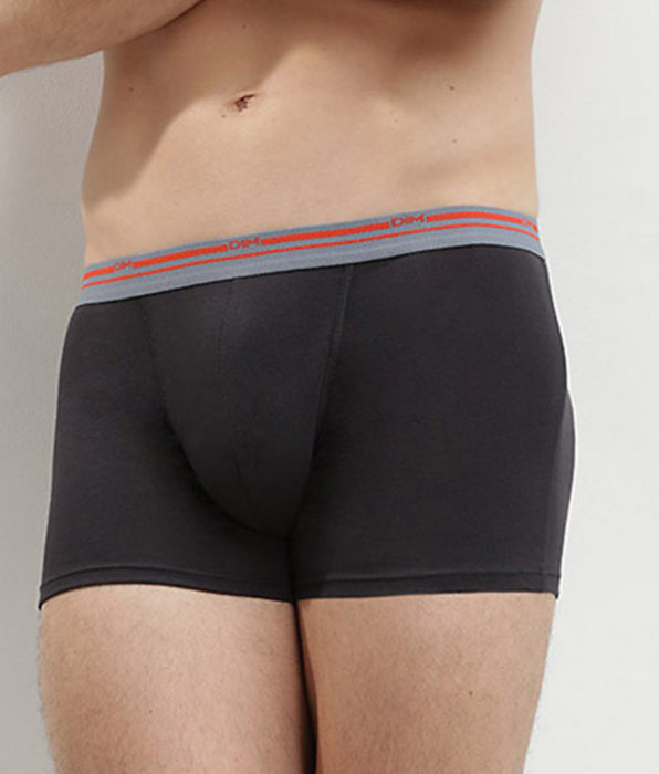 DIM ⁣⁢Pack de 3 boxers algodão stretch Preto para homem Daily Colors⁤⁣