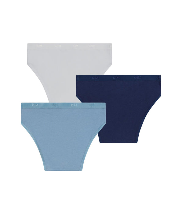 DIM 3er-Pack Mädchenhöschen Glacier von Les Pockets Ecodim Kids