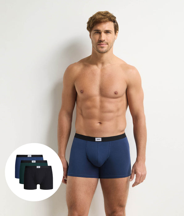 DIM Lot de 3 boxers homme nuit Ultra Resist