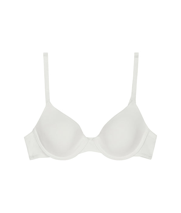 DIM Girl's white cup bra Dim Invisible
