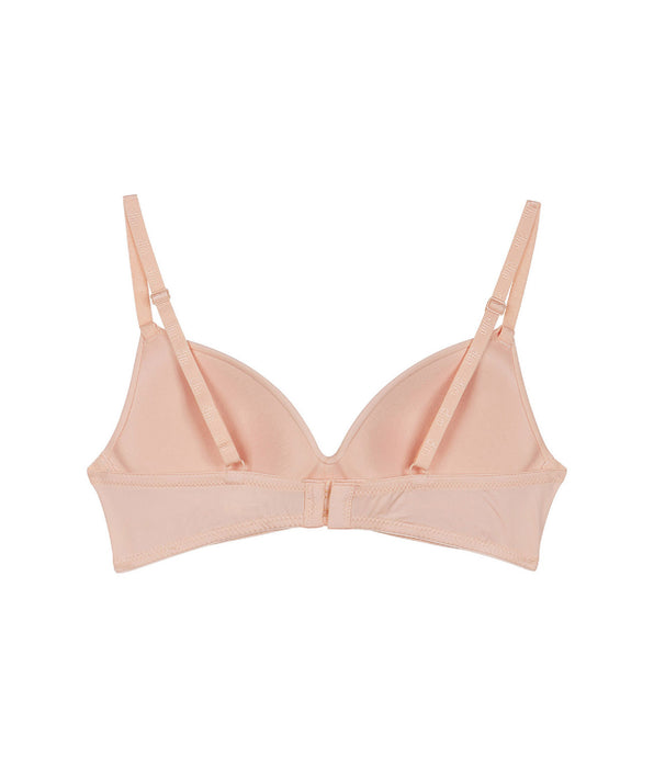 DIM Nude triangle bra with cups for girls Dim Invisible