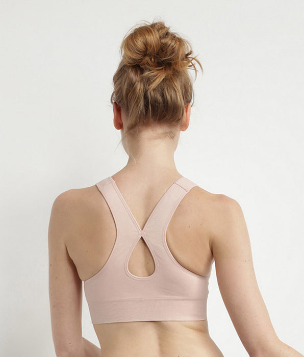 DIM Seamless bra in almond pink Dim Sport