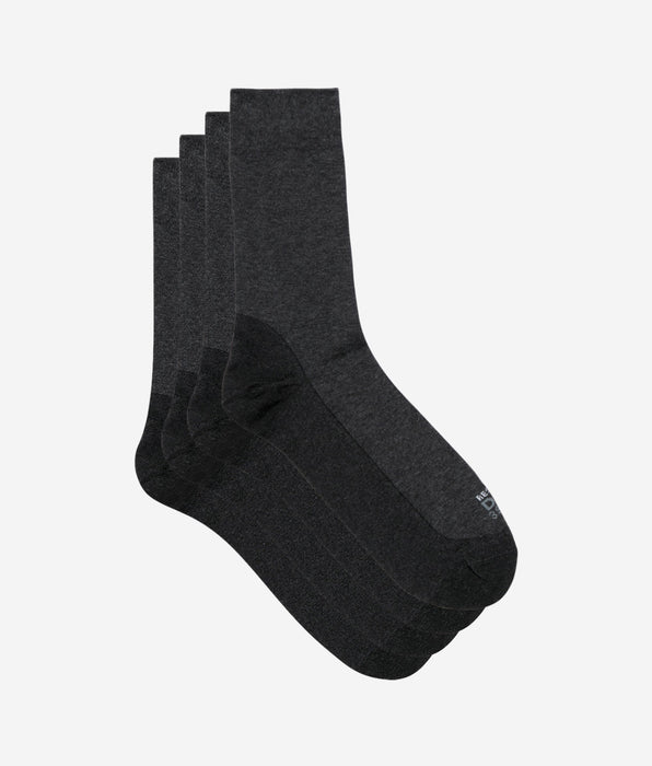 DIM Pack of 2 pairs of men's socks Anthracite Heather Ultra Resist