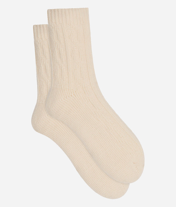 DIM Calcetines polares de mujer marfil Cocoon
