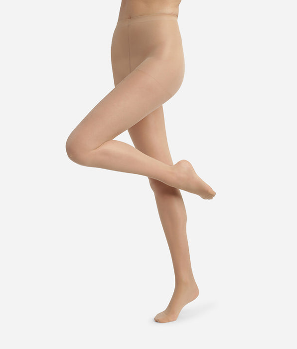 DIM Transparente Strumpfhose 20D mit Anti-Laufmaschen-Technologie in Nude - Ultra Resist