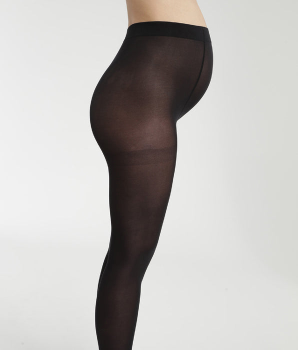 DIM Opaque Dim Style Mama maternity tights with an ultra stretchy waistband