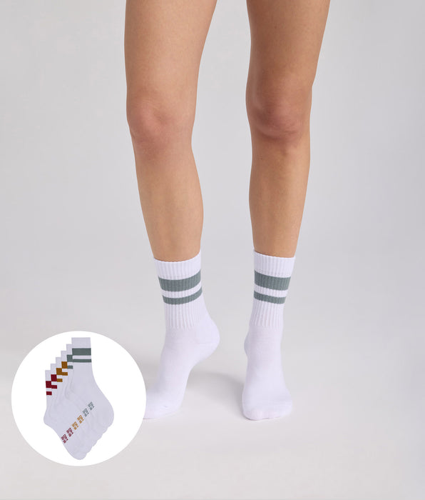 DIM 3er-Pack EcoDIM Sport-Socken für Damen aus Baumwolle