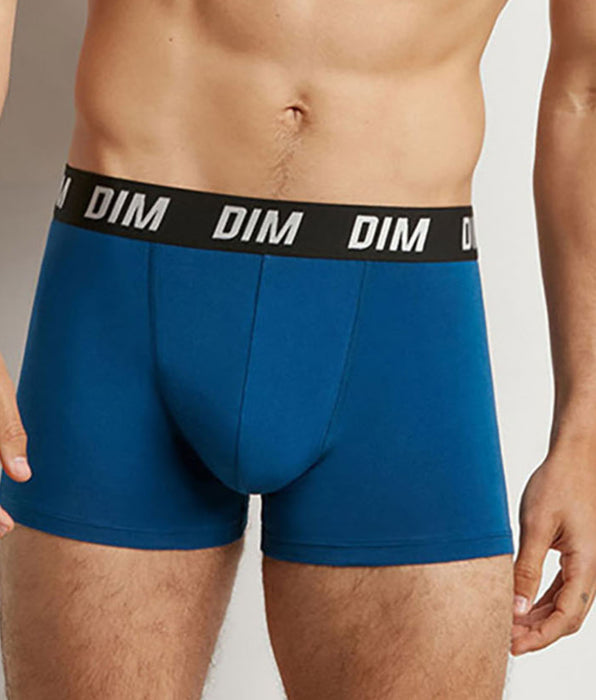 DIM 2er-Pack blau/graue Boxershorts mit Wärmeregulierung - Regul'Activ