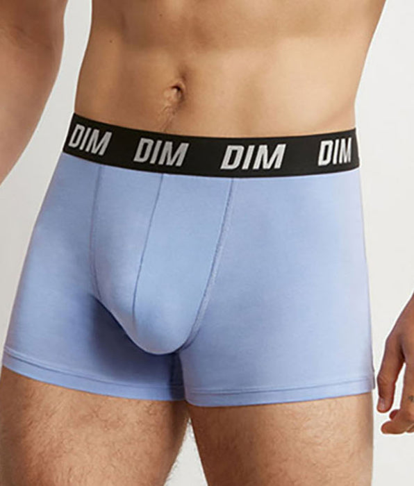 DIM 3er-Pack blau/graue Boxershorts mit Wärmeregulierung - Regul'Activ