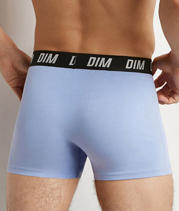 DIM 3er-Pack blau/graue Boxershorts mit Wärmeregulierung - Regul'Activ