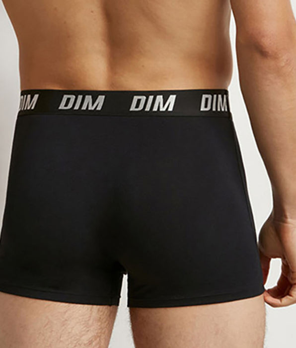 DIM Lot de 3 boxers homme à thermorégulation active Vert Regul Activ