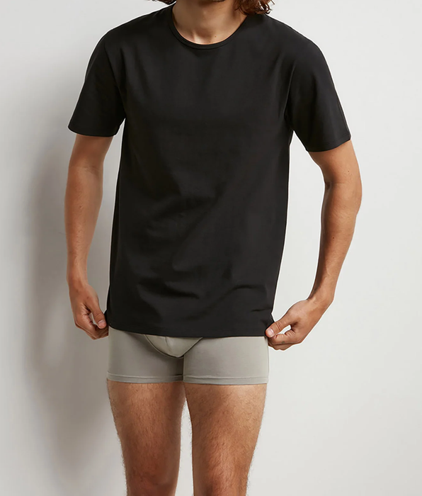 DIM Lot de 2 Tshirts homme thermorégulateur à col rond noir Regul Activ
