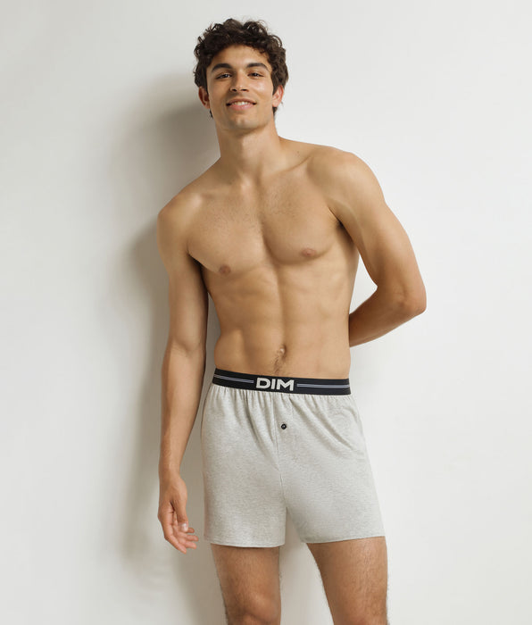 DIM Men's boxer shorts Dim Icons Heather Grey