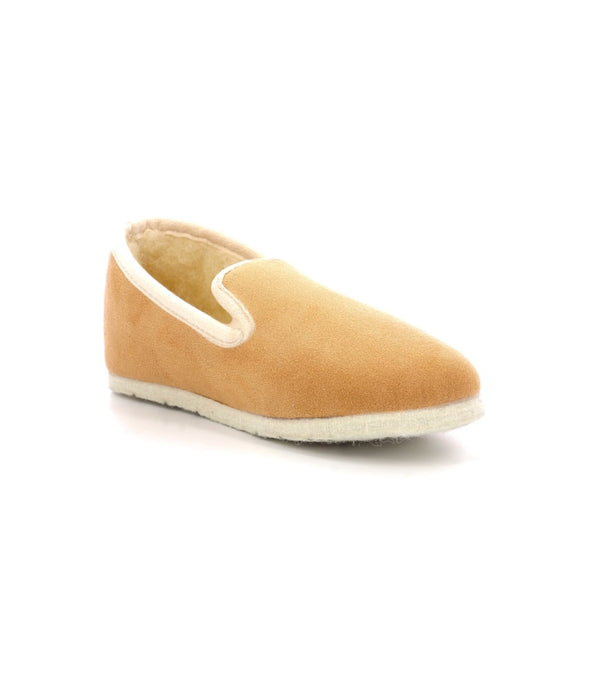 DIM Ultra-soft beige and off-white slippers