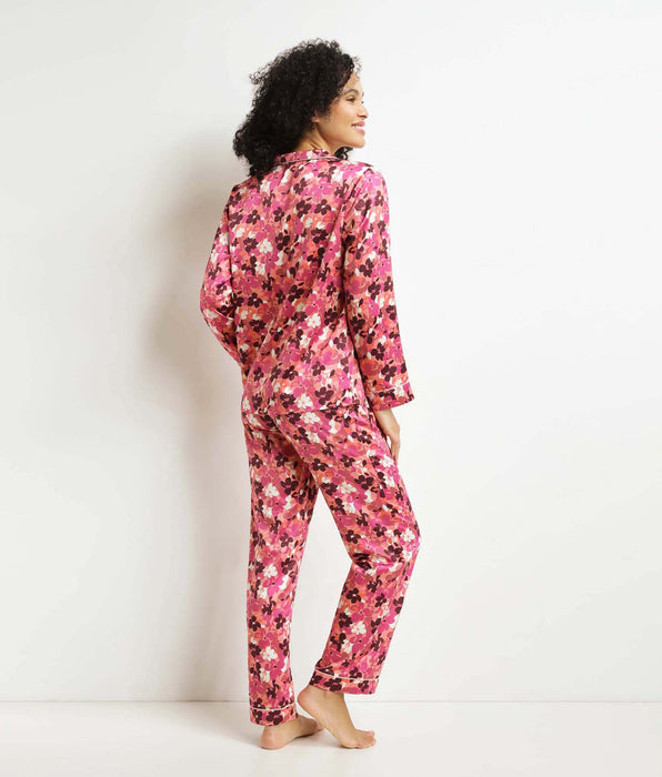DIM Women's pyjama set Fig with flowers Don't Disturb