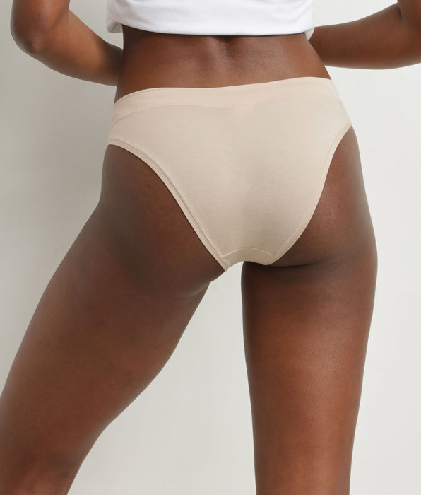 DIM Women's modal cotton briefs Nude Dim Comfort Collection