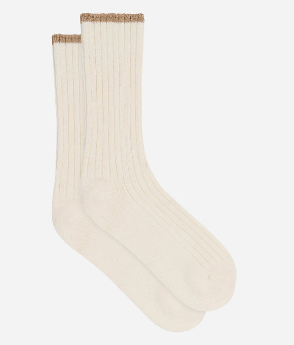 DIM Warm women’s socks in cream beige Bamboo