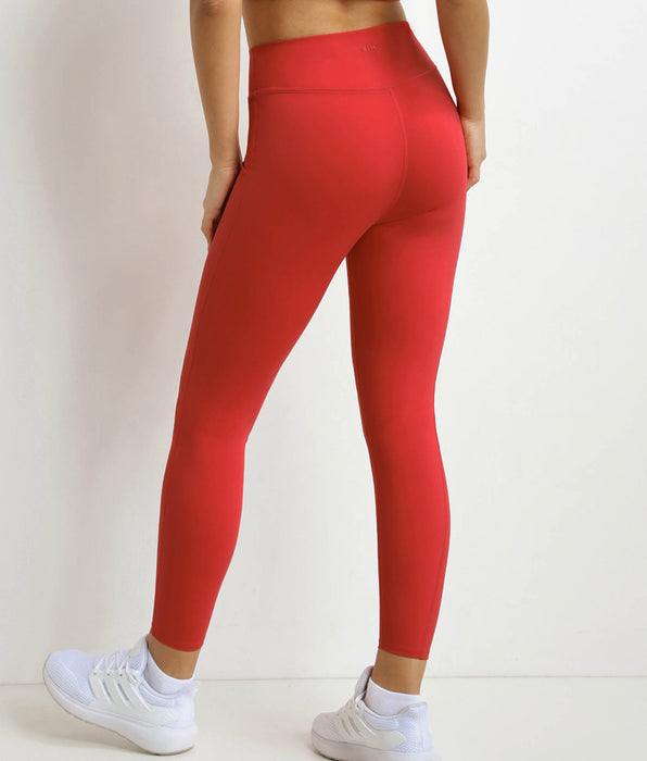 DIM Women's sports leggings in sculpting microfiber Dim Move Red