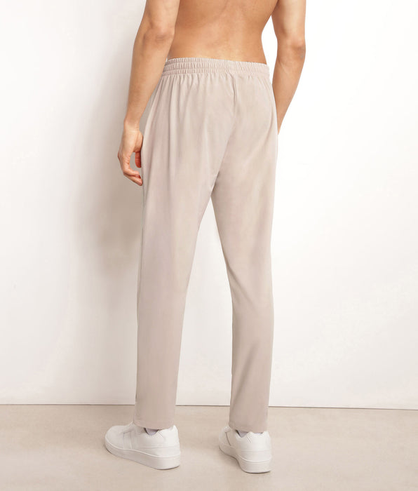 DIM Men's stretch jersey chino trousers Dim Move Beige