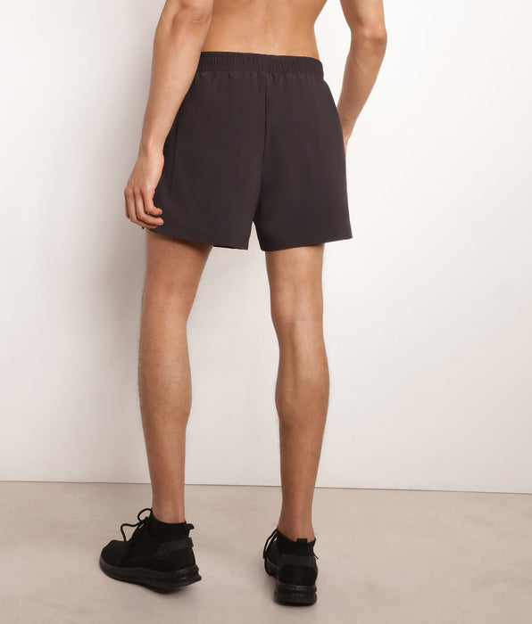 DIM Heren sportshorts van ademend materiaal Zwart DIM Move