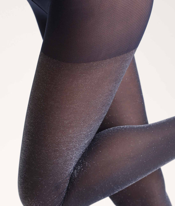 DIM Dim Style navy gloss semi-opaque tights