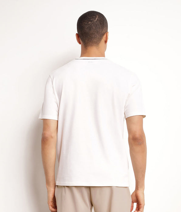 DIM Thermoregulierendes Sport-T-Shirt für Herren aus Ecru-Jersey Dim Move