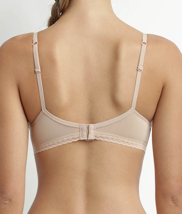 DIM Nude Daily Micro underwired padded triangle bra
