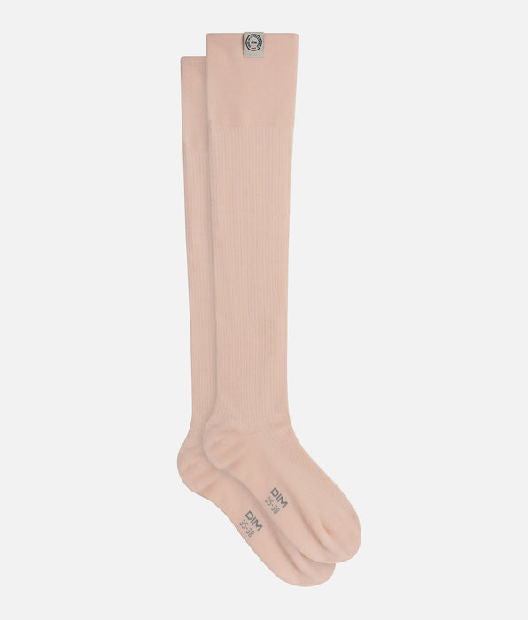 DIM Women's high socks Pink Dim x Ines de La Fressange