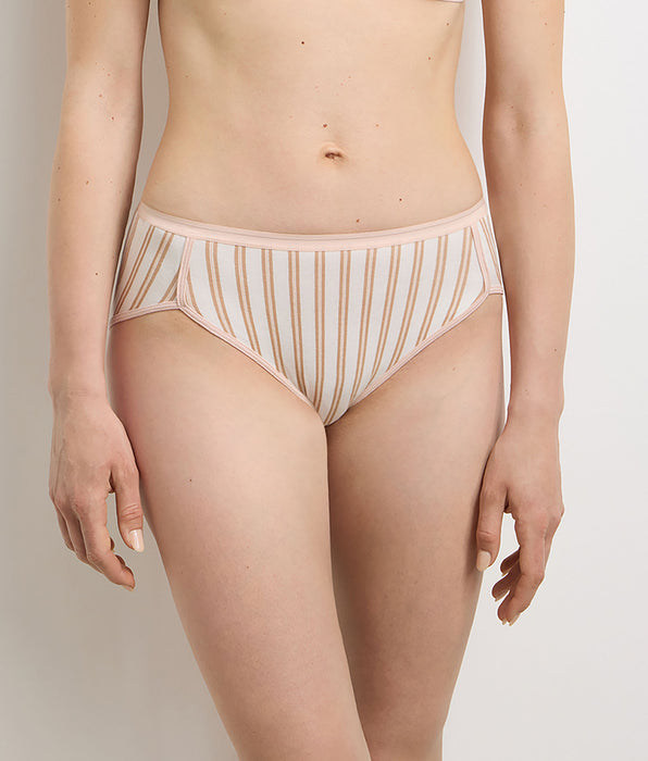 DIM Pack de 3 shorties con elástico fantasía azul pétalo Dim x Ines de la Fressange