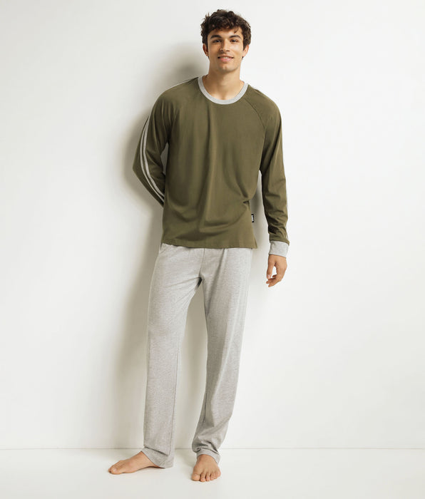 DIM Men's military pyjama trouser set Dim Jersey