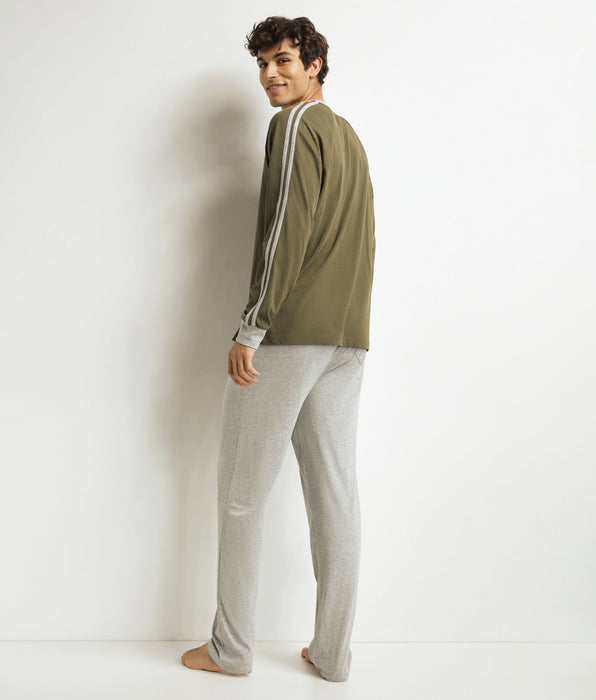 DIM Men's military pyjama trouser set Dim Jersey