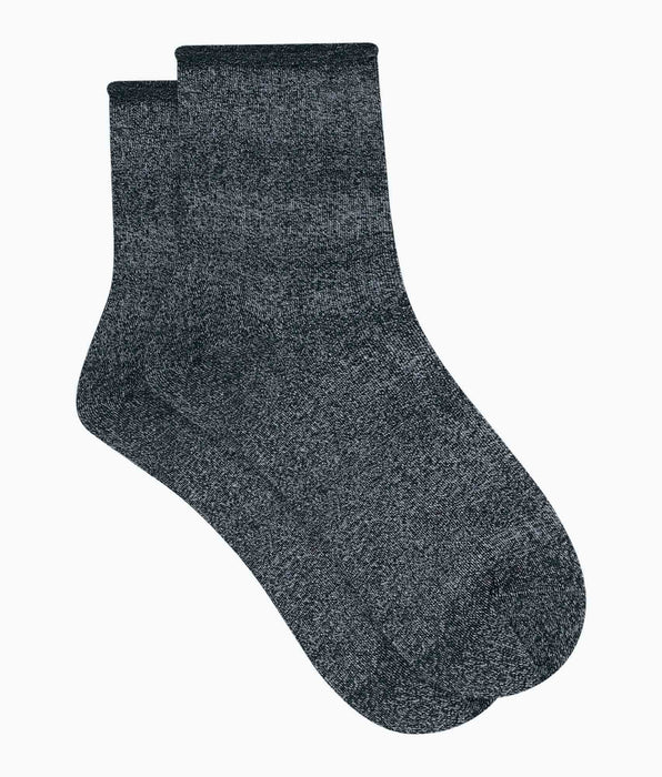 DIM Chaussettes femme en lurex Noir Dim Mode