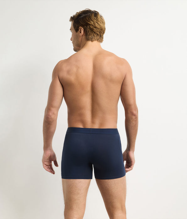 DIM Trendy navy blue men’s boxer briefs