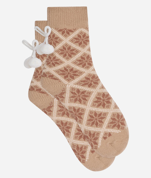 DIM Chaussettes femme bleu marine Cocoon