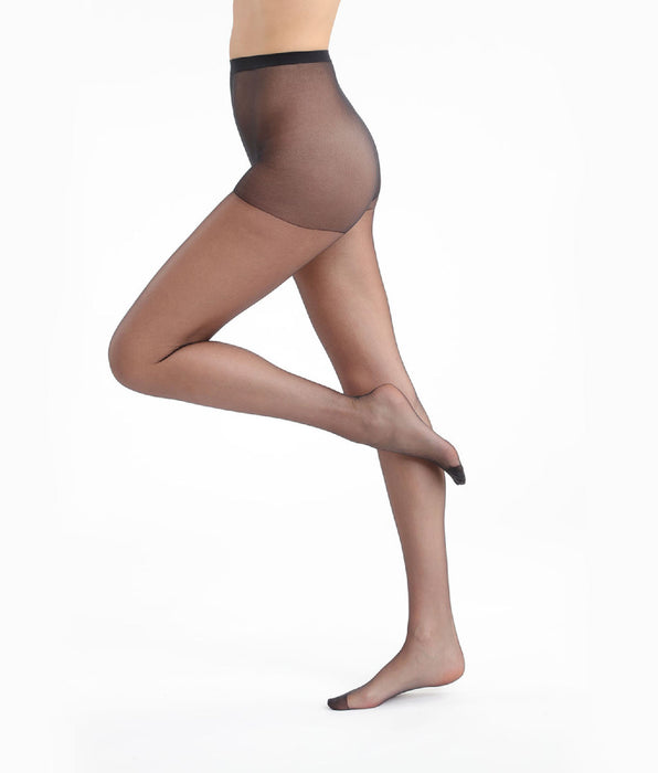 DIM Collant voile transparent noir Mes Essentiels de DIM 15D
