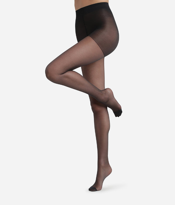 DIM Collant noir Diam's Voile Galbé 22D