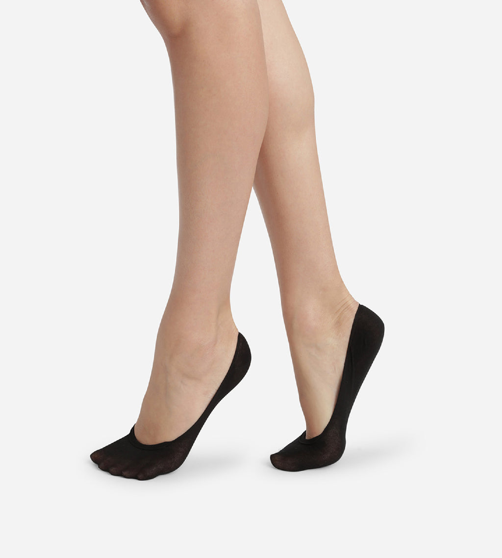Fugitive Darcy Noir | ballerine confort noir argent printemps été