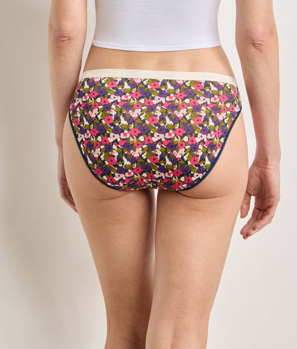 DIM 5er-Pack Slips „Éclat Floral“ von Les Pockets Coton