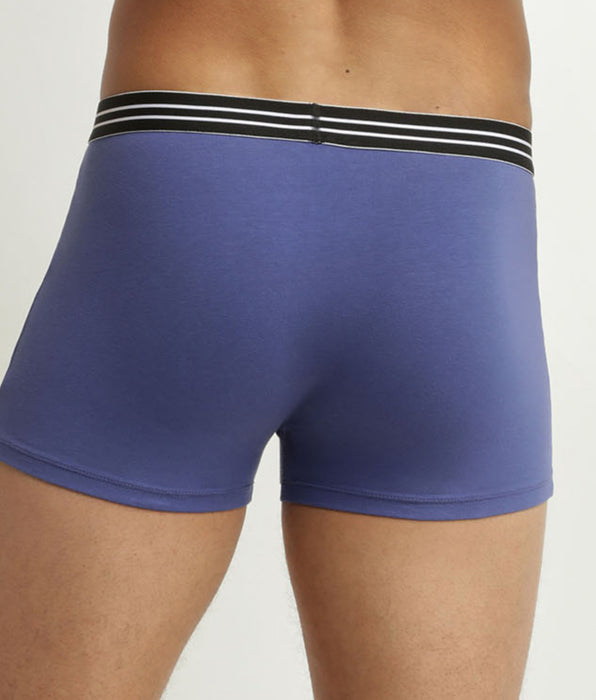DIM Pack of 2 cotton stretch boxers Blue Turquin EcoDim