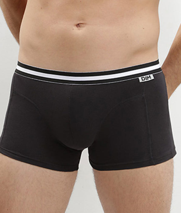 DIM 4er-Pack Boxershorts aus Stretch-Baumwolle schwarz - EcoDIM