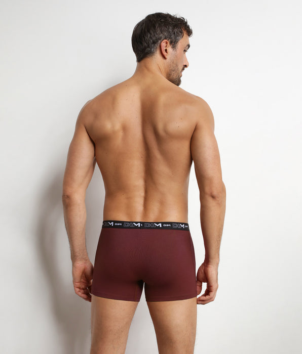 DIM 3er-Pack Boxershorts für Herren Cendre Dim Coton Stretch