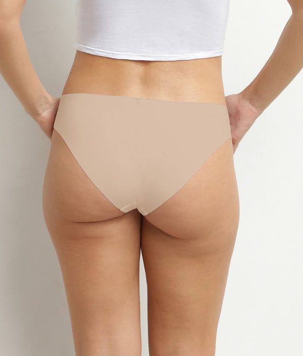 DIM Dim Nude microfibre invisible women's briefs