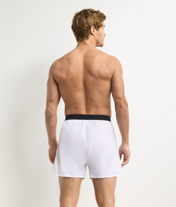 DIM Boxer homme ample blanc Signature